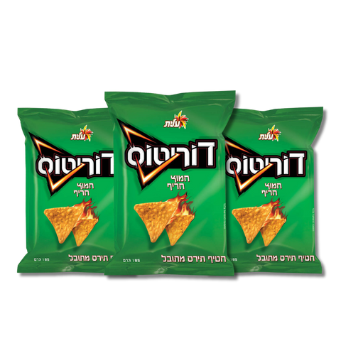 שלישיית דוריטוס חמוץ חריף