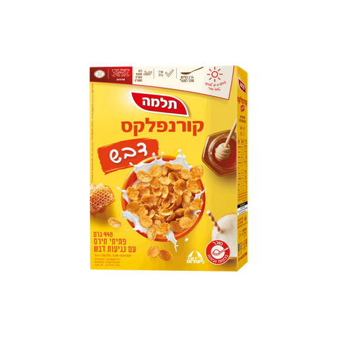 קורנפלקס דבש תלמה 448 גרם