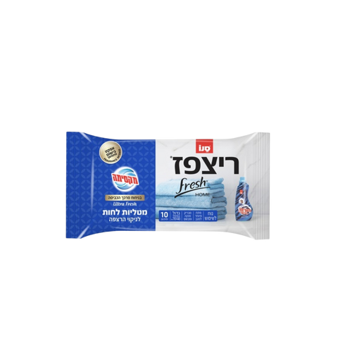 סנו מטליות לחות לרצפה מרכך כביסה