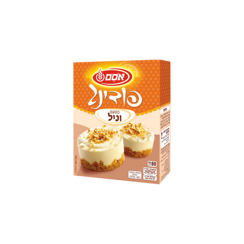 אינסטנט פודינג וניל 80 גרם אסם