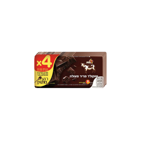 שוקולד פרה מריר מארז רביעייה