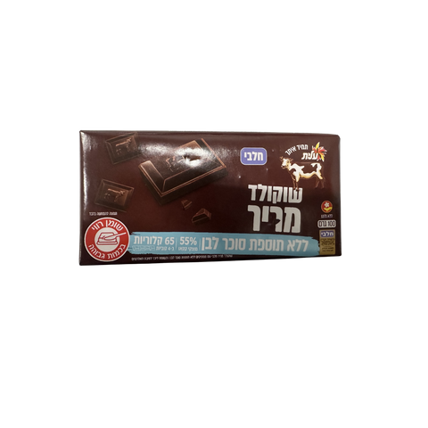 שוקולד פרה מריר ללא סוכר 100 גרם